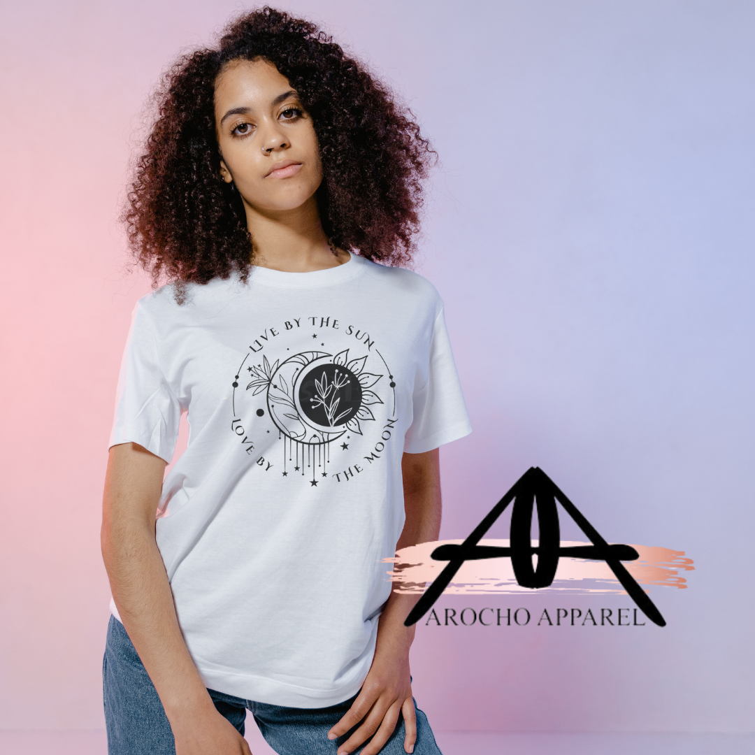 Live by the sun love by the moon ADULT TEES