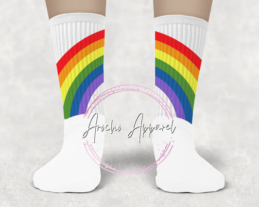Rainbow  split Athletic socks